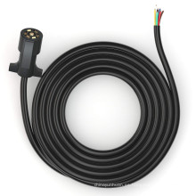 RV portátil portátil portátil de 7 vías enchufe cable de alimentación de alimentación eléctrica